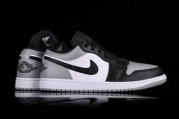Air Jordan 1 Low Vintage Basketball Shoes Shadow Toe - 3