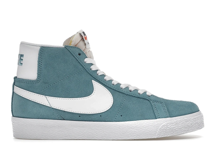 Фото № 1 с приближением к товару «‎Nike SB Zoom Blazer Mid Cerulean Blue»