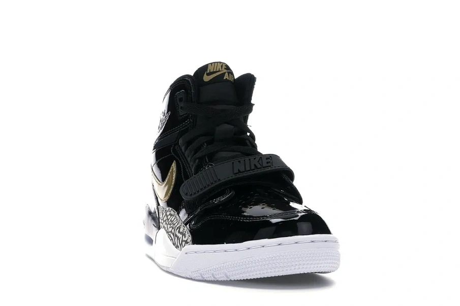 Фото № 2 с приближением к товару «‎Jordan Legacy 312 Black Gold Patent»