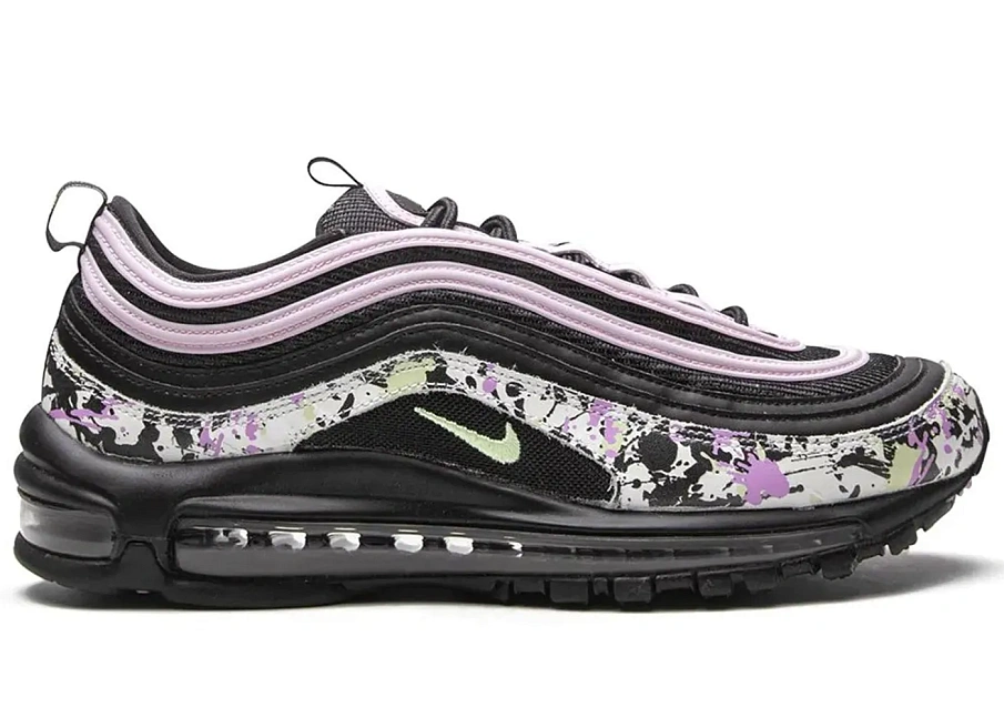 Фото № 1 с приближением к товару «‎Nike Air Max 97 Splatter Black Pink »