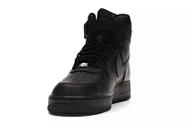 Фото № 4 с приближением к товару «‎Nike Air Force 1 High Triple Black (2017/2020)»