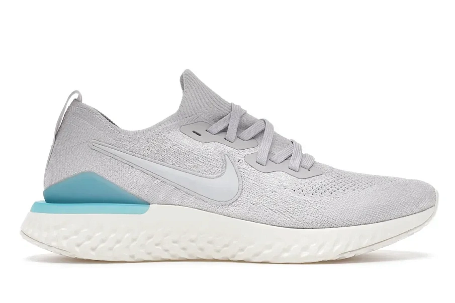 Фото № 1 с приближением к товару «‎Nike Epic React Flyknit 2 Vast Grey»
