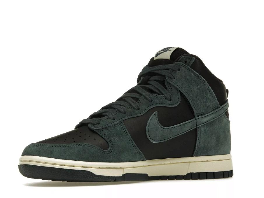Фото № 2 с приближением к товару «‎Nike Dunk High Retro PRM Faded Spruce»