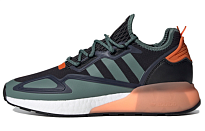 Фото № 1 с приближением к товару «‎adidas originals ZX 2K Boost BlackGreen»