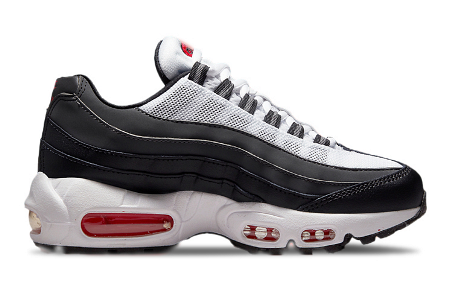 Фото № 2 с приближением к товару «‎Nike Air Max 95 Recraft Sneakers BlackWhiteRed»