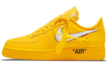 Nike Off-White x Air Force 1 Low 'University Gold' - 1