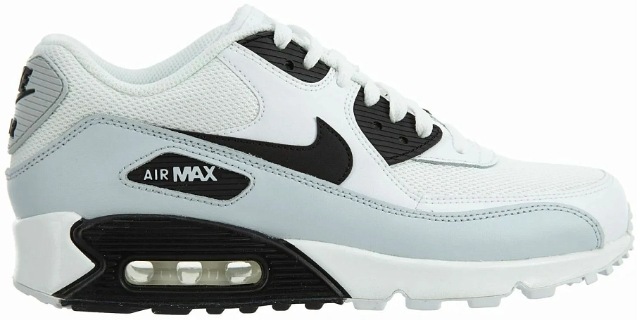 Фото № 1 с приближением к товару «‎Nike Air Max 90 Essential White/Black-Pure Platinum-White»