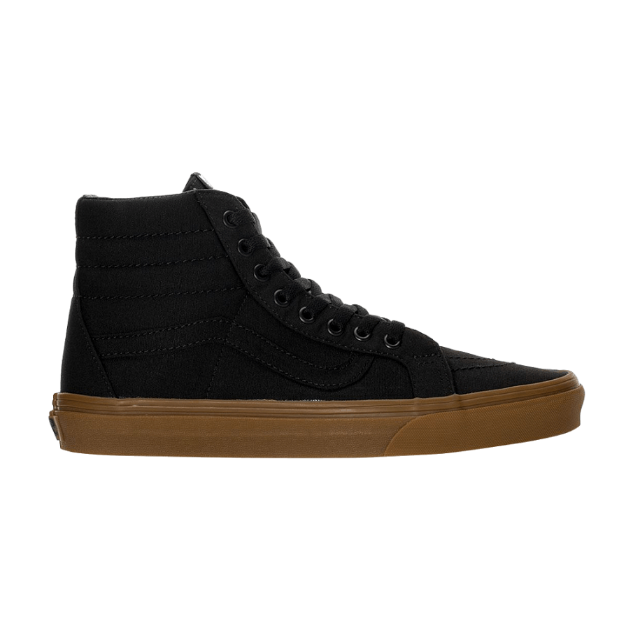 Фото № 1 с приближением к товару «‎Vans Sk8-Hi Reissue Canvas Black Gum»