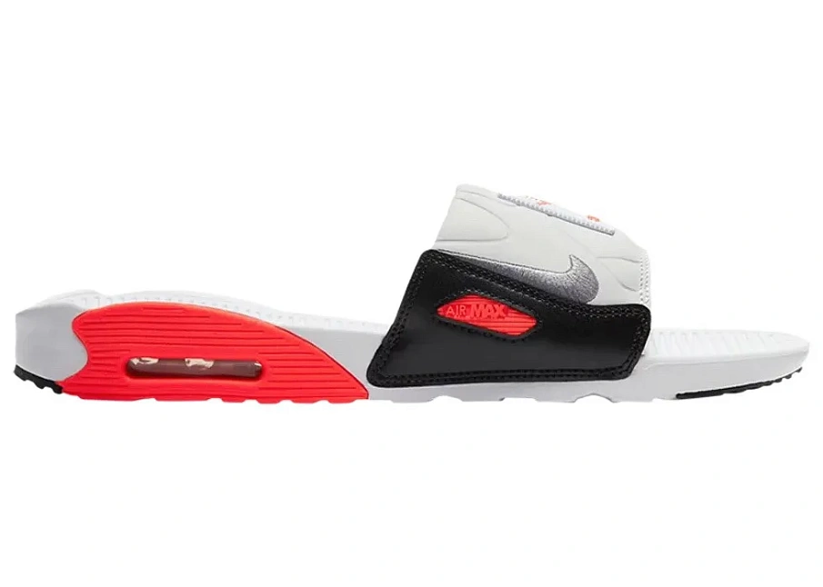 Фото № 1 с приближением к товару «‎Nike Air Max 90 Slide Infrared»