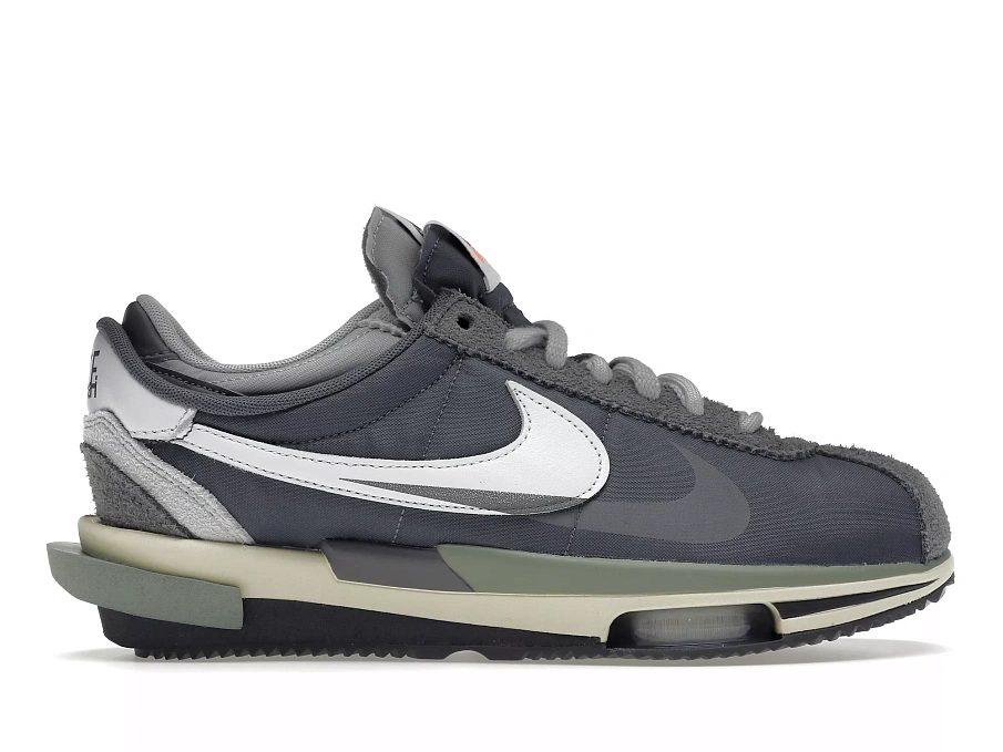Фото № 1 с приближением к товару «‎Nike Zoom Cortez SP sacai Iron Grey»