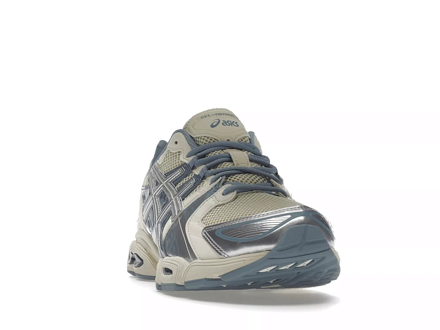 Фото № 6 с приближением к товару «‎ASICS Gel-Nimbus 9 Wind And Sea Cream Blue»