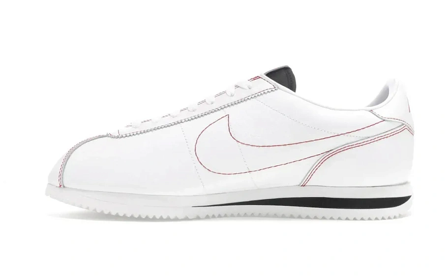 Фото № 3 с приближением к товару «‎Nike Cortez Kenny 1 Kendrick Lamar Damn White Gym Red»