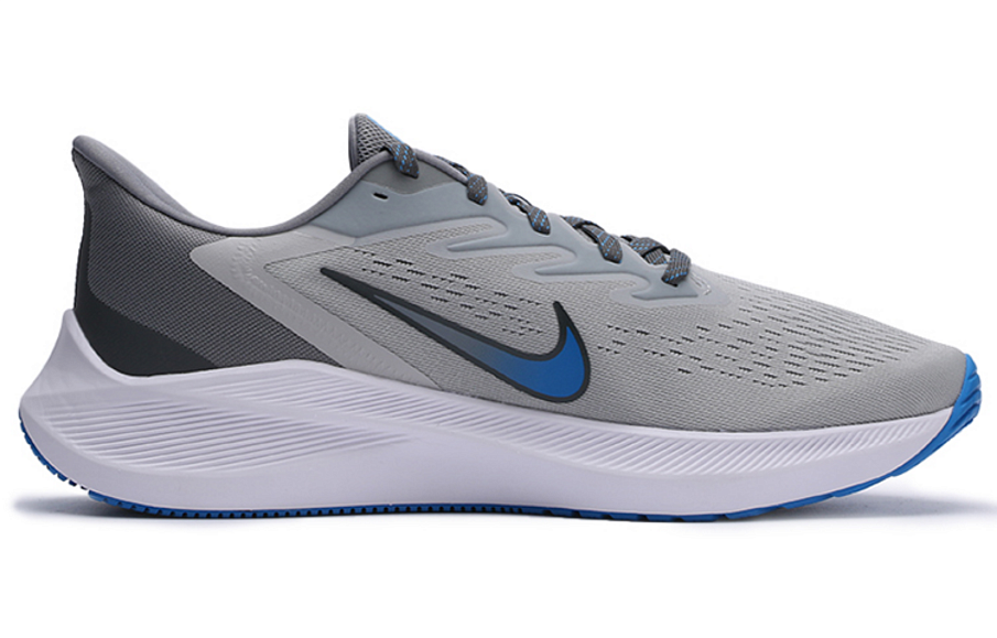 Фото № 2 с приближением к товару «‎Nike Air Zoom Winflo 7 GreyBlue»