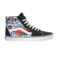 Фото № 1 с приближением к товару «‎Vans Sk8-Hi Sticker Mash Up»