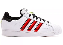 Фото № 1 с приближением к товару «‎adidas Superstar Cloud White Outlined Red Stripes»