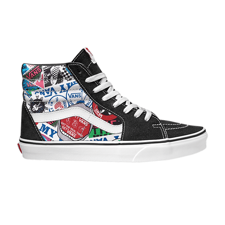 Фото № 1 с приближением к товару «‎Vans Sk8-Hi Sticker Mash Up»