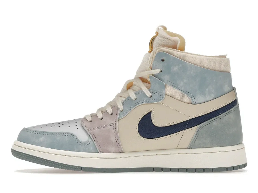 Фото № 3 с приближением к товару «‎Jordan 1 High Zoom Air CMFT Celestine Blue»