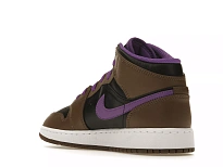 Фото № 2 с приближением к товару «‎Jordan 1 Mid Purple Mocha »