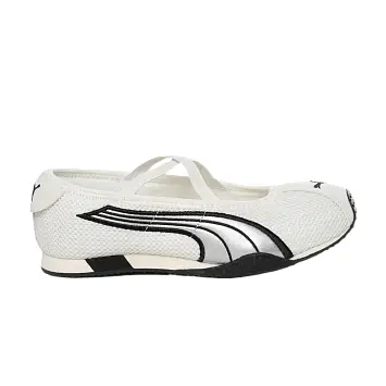 Puma Women's H-Street Ballet White Silver - 1