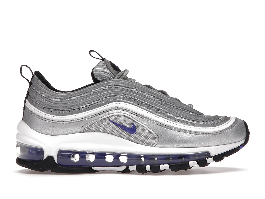 Фото № 1 с приближением к товару «‎Nike Air Max 97 Metallic Silver Persian Violet »