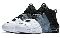 Фото № 3 с приближением к товару «‎Nike Air More Uptempo Tri-Color (GS)»