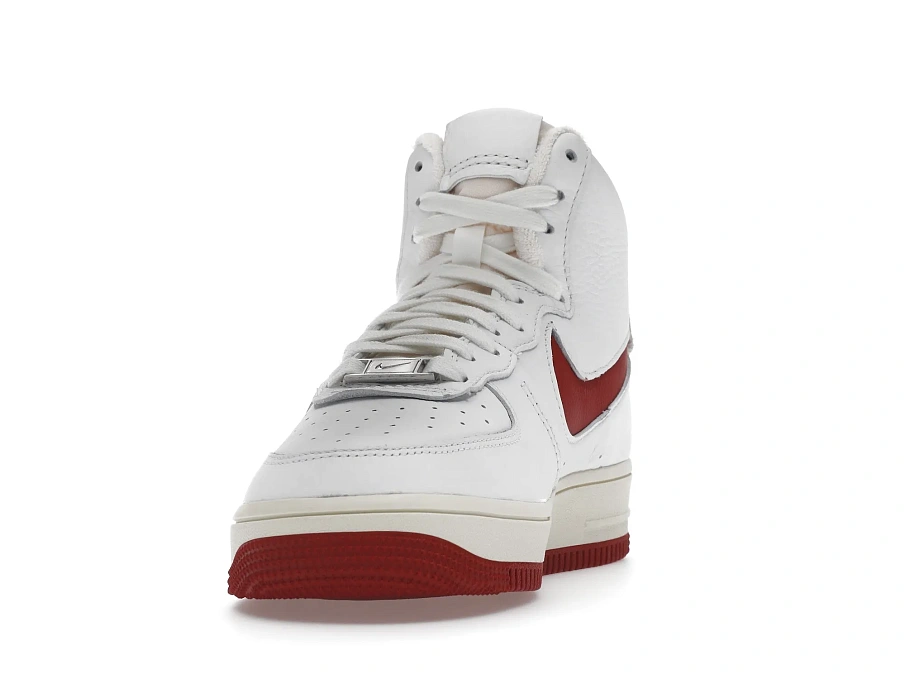 Фото № 4 с приближением к товару «‎Nike Air Force 1 High Sculpt Summit White Gym Red »