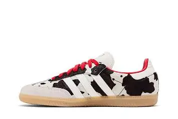 adidas Women's Samba OG Cow Print Aurora Coffee - 4
