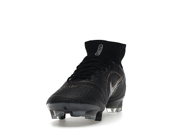 Nike Mercurial Superfly 8 FG Black Metallic Silver Gold - 2