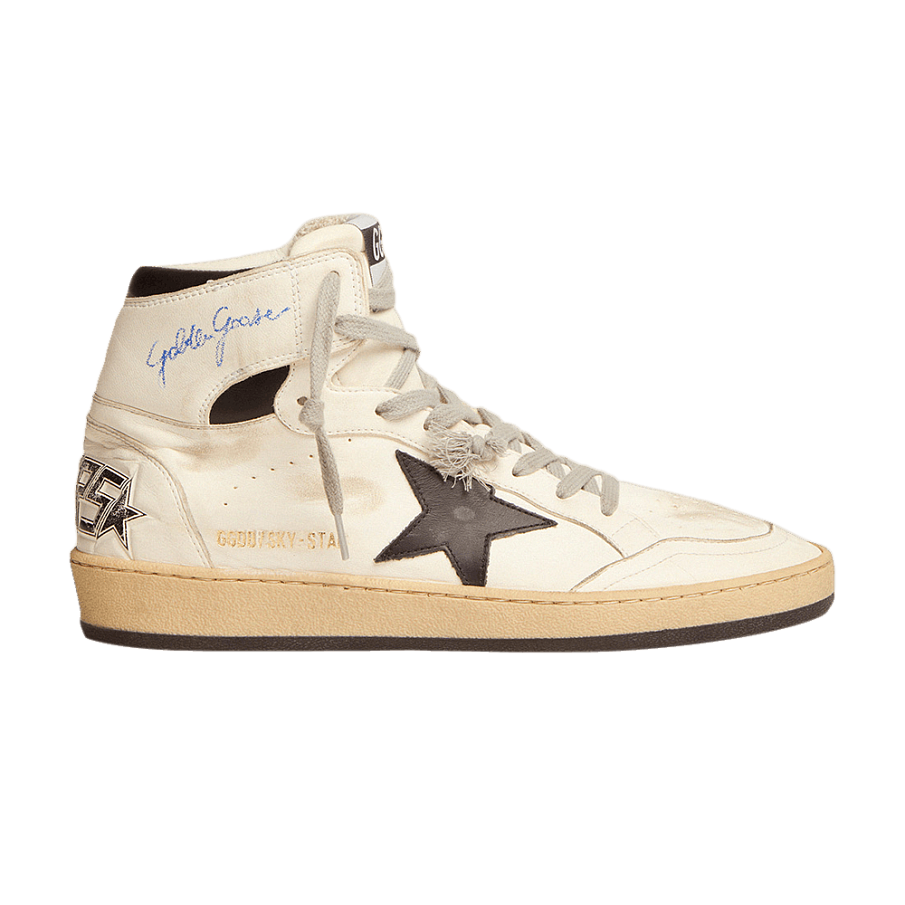 Фото № 1 с приближением к товару «‎Golden Goose Women's Sky Star High White Black»