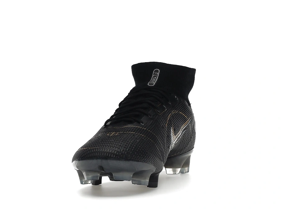 Фото № 2 с приближением к товару «‎Nike Mercurial Superfly 8 FG Black Metallic Silver Gold»