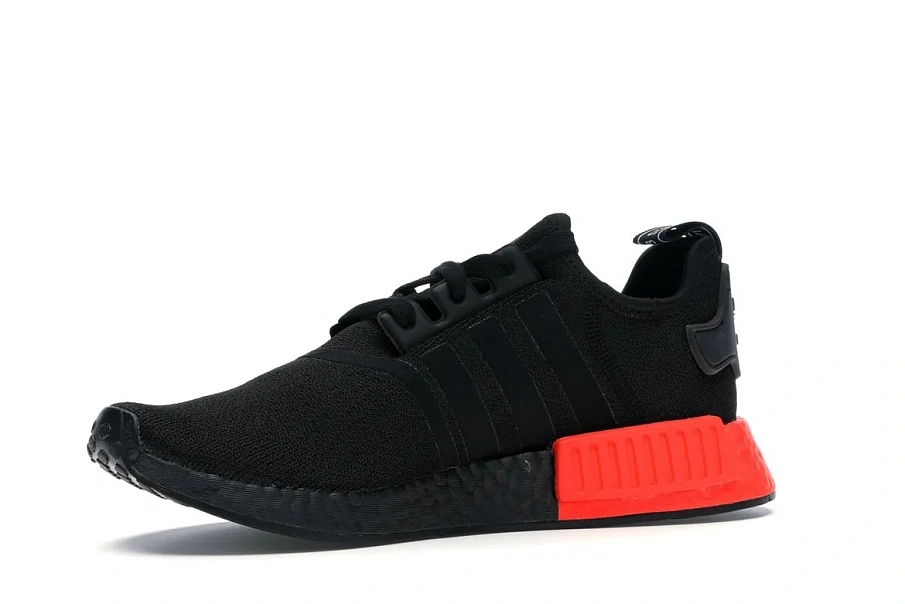 Фото № 4 с приближением к товару «‎adidas NMD R1 Core Black Solar Red»