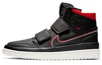 Jordan 1 Retro High Double Strap Black Gym Red - 1
