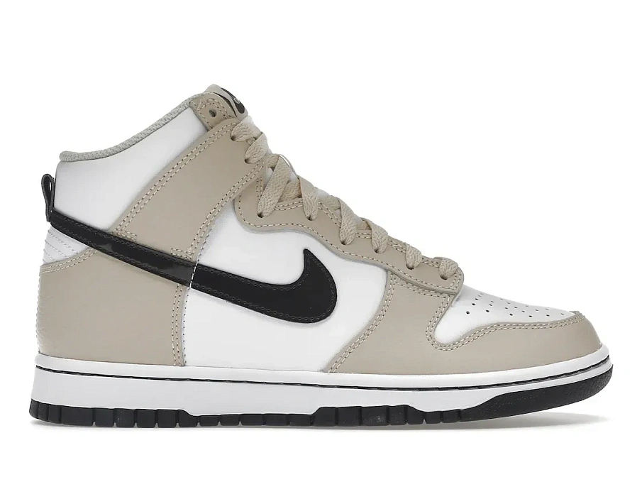 Фото № 1 с приближением к товару «‎Nike Dunk High White Sanddrift Brown »