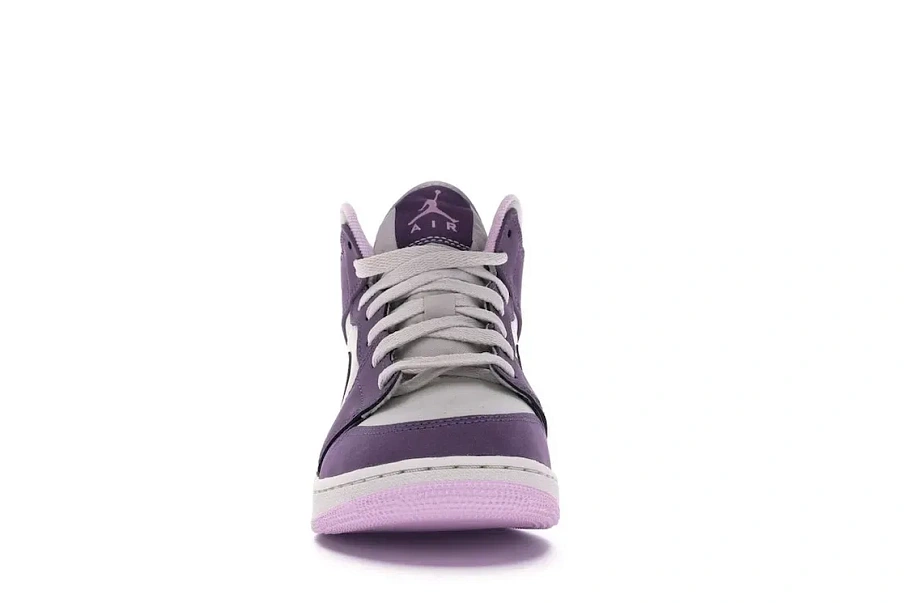 Фото № 2 с приближением к товару «‎Jordan 1 Mid Pro Purple Desert Sand »