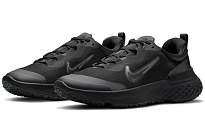 Фото № 3 с приближением к товару «‎Nike Wmns React Miler 2 Shield Low-Top Running Shoes Black»