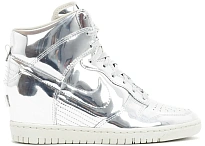 Фото № 1 с приближением к товару «‎Nike Dunk Sky Hi Liquid Silver »