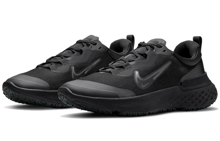 Фото № 3 с приближением к товару «‎Nike Wmns React Miler 2 Shield Low-Top Running Shoes Black»