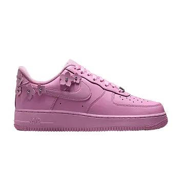 Nike Women's Air Force 1 07 Pink Foam Metallic Silver