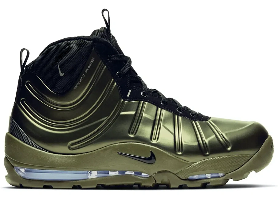 Фото № 1 с приближением к товару «‎Nike Air Bakin Posite Medium Olive»