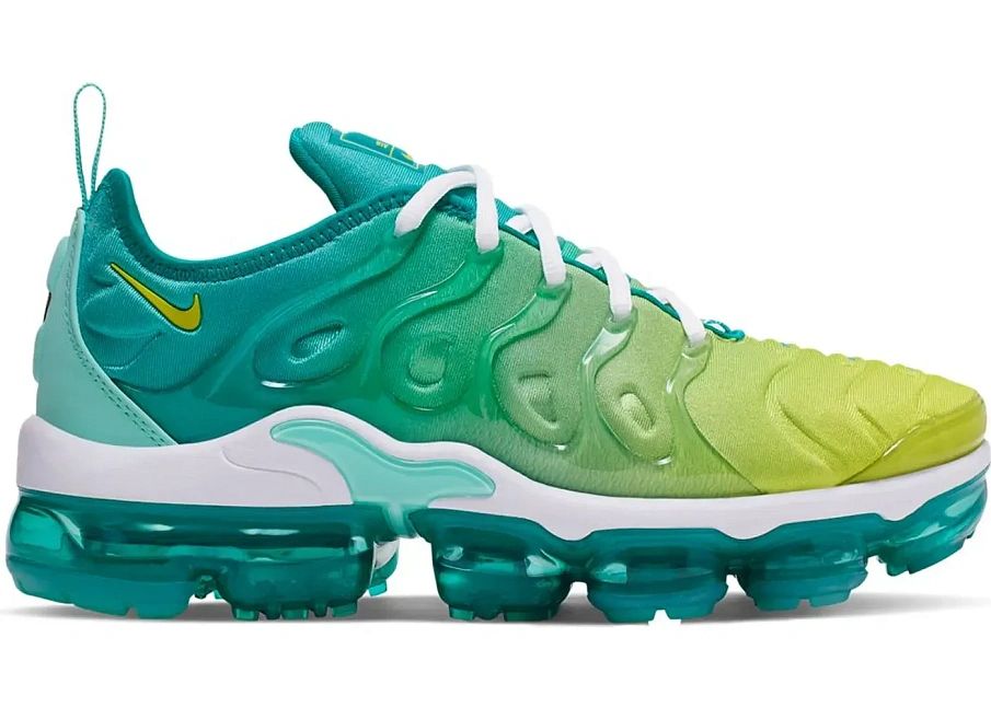 Фото № 1 с приближением к товару «‎Nike Air VaporMax Plus Lemon Lime »