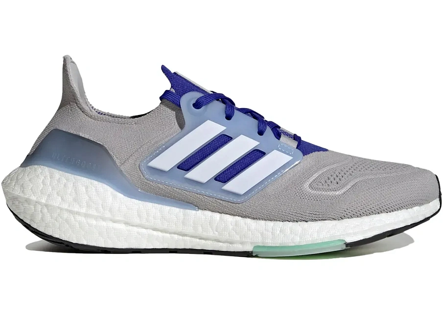 Фото № 1 с приближением к товару «‎adidas Ultra Boost 22 Grey White Lucid Blue»
