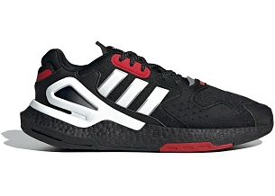 adidas Day Jogger Black Scarlet