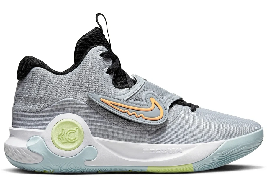 Фото № 1 с приближением к товару «‎Nike KD Trey 5 X Wolf Grey Volt Crimson»