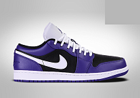 Фото № 1 с приближением к товару «‎Nike Air Jordan 1 Low Basketball shoes Court Purple»