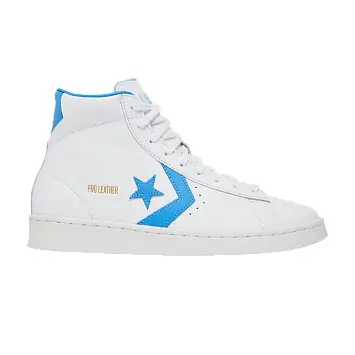 Converse Pro Leather Hi White Blue - 1