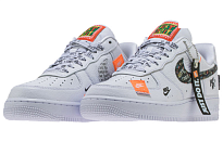 Фото № 3 с приближением к товару «‎Nike Air Force 1 Low Just Do It Pack WhiteBlack»