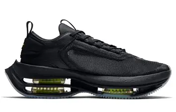 Nike Zoom Double Stacked Running Shoes Volt Black - 2