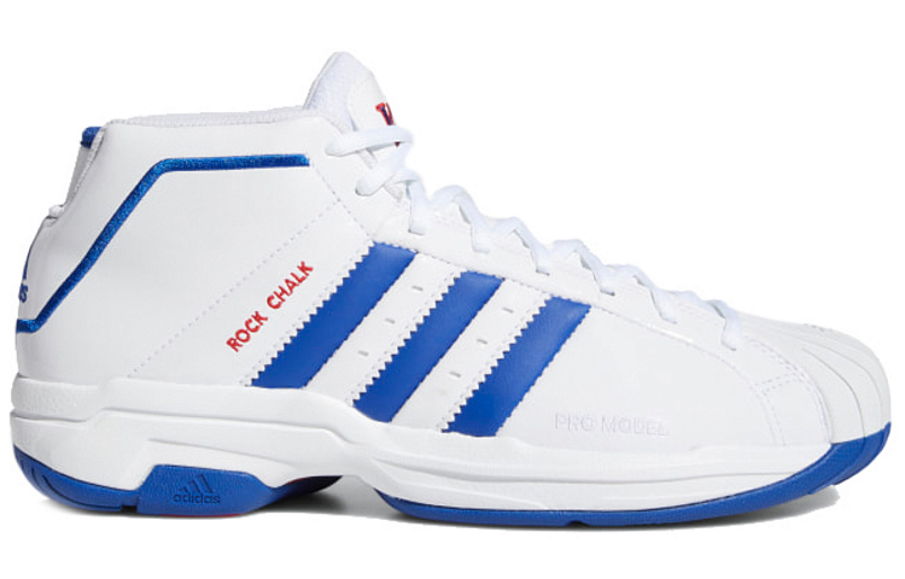 Фото № 2 с приближением к товару «‎adidas Pro Model 2G WhiteBlue»