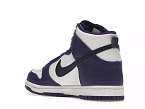 Фото № 4 с приближением к товару «‎Nike Dunk High Electro Purple Midnght Navy »