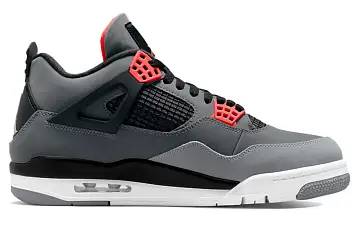 Nike Air Jordan 4 Vintage Basketball Shoes Infrared - 3